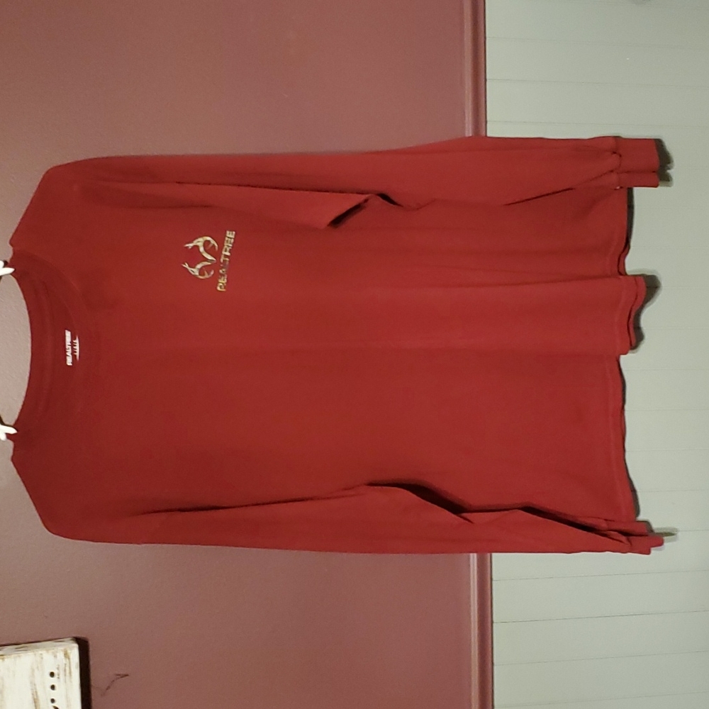 Long sleeve  maroon tshirt